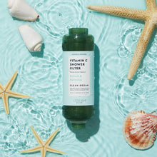 Load image into Gallery viewer, Voesh Shower Empower Duo, Shower Filter &amp; Sugar Scrub, Clean Ocean

