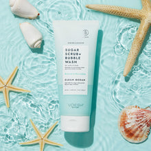 Load image into Gallery viewer, Voesh Shower Empower Duo, Shower Filter &amp; Sugar Scrub, Clean Ocean
