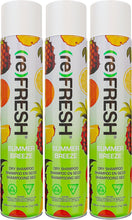 Load image into Gallery viewer, (re) FRESH - DRY Shampoo for Absorbing Hair Oil, Sweat, and Odor 3 Pack
