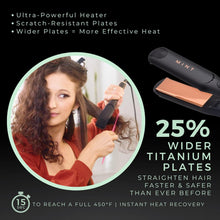 Charger l'image dans la galerie, FER PLAT MINT MIRA TITANE 1,25"
