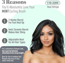 Load image into Gallery viewer, MINT X-LONG CURLING IRON BRUSH 1.6"
