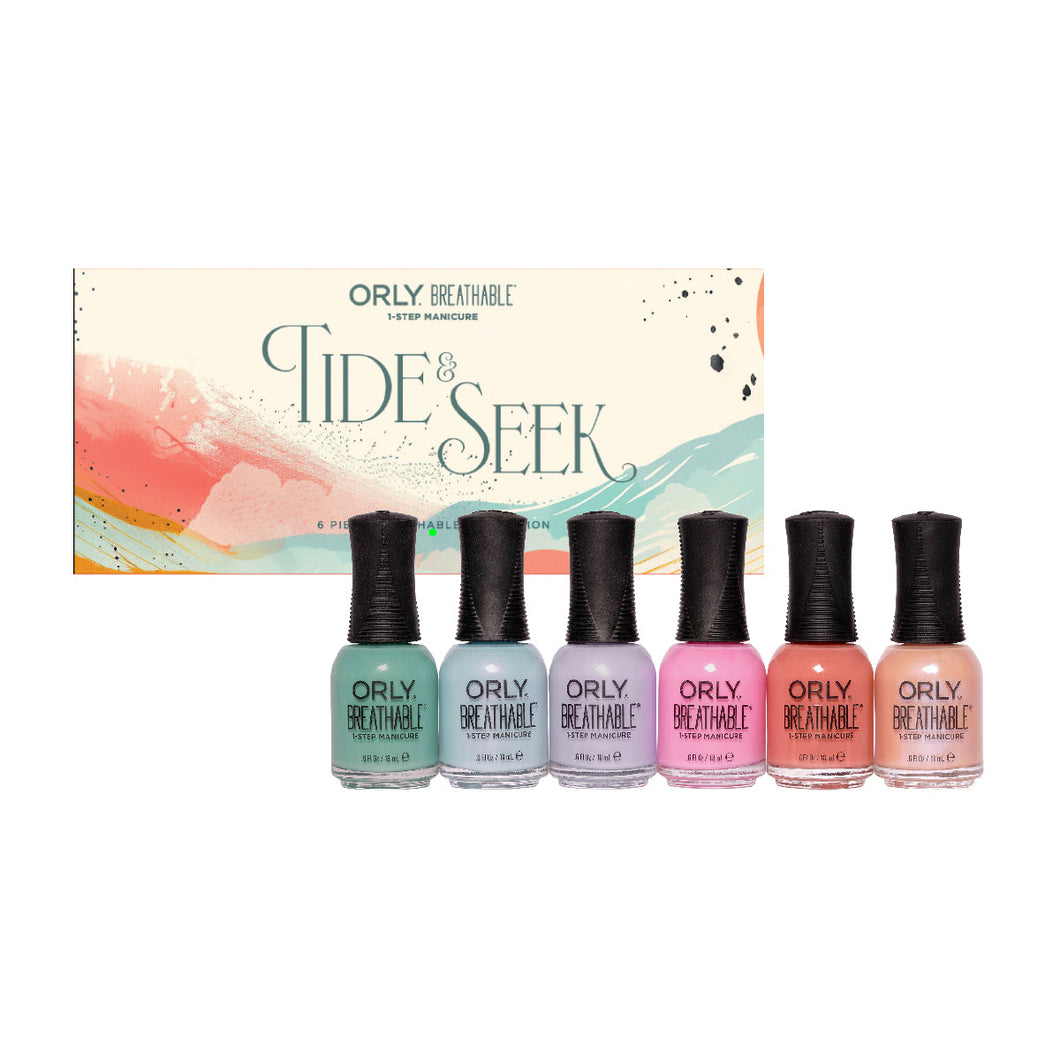 ORLY BREATHABLE 6PIX PRINTEMPS/ÉTÉ 2025 TIDE AND SEEK