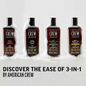 AMERICAN CREW 3-in-1 Shampoo, Conditioner, and Body Wash 8.4OZ/250ML