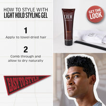 Load image into Gallery viewer, AMERICAN CREW LIGHT HOLD STYLING GEL 8.4OZ/250ML
