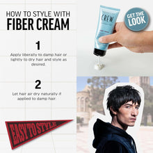 Load image into Gallery viewer, AMERICAN CREW FIBER CREAM 3.3OZ/100ML
