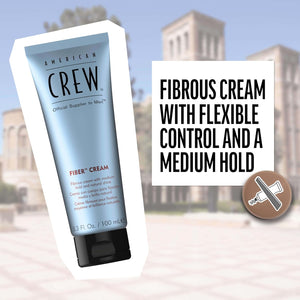 AMERICAN CREW FIBER CREAM 3.3OZ/100ML