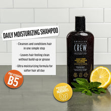Load image into Gallery viewer, AMERICAN CREW DAILY DEEP MOISTURIZING SHAMPOO 8.4OZ/250ML
