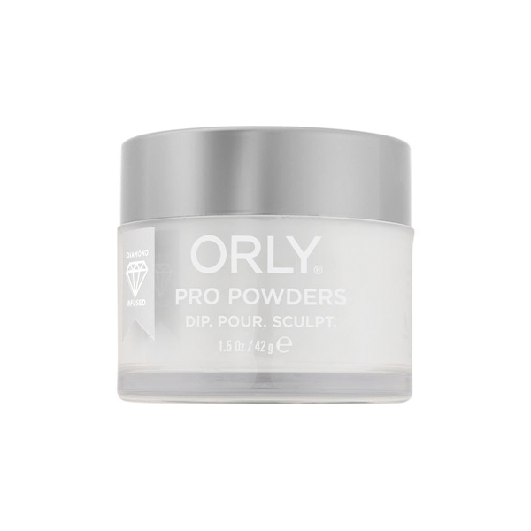 ORLY 2-en-1 PRO POUDRE POINTES BLANCHES 1,5 oz/42 g