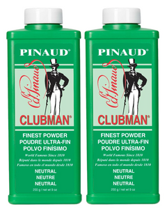 Poudre Clubman Finest 9 oz (paquet de 2)