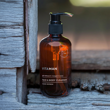 Charger l'image dans la galerie, VITAMAN Face &amp; Body Cleanser 8.4 fl oz / 250mL
