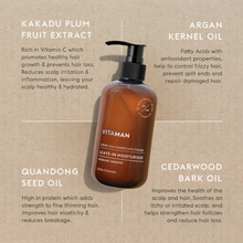Charger l'image dans la galerie, VITAMAN Leave-In Hair Moisturizer 8.4 fl oz / 250mL
