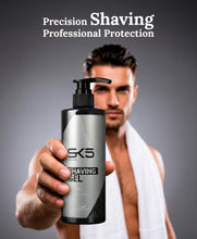 Charger l'image dans la galerie, SK5 Shaving Gel for Men - Clear Vitamin-Enriched Formula for Smooth Glide &amp; Irritation-Free Shave - Sensitive Skin - 500mL
