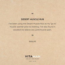 Charger l'image dans la galerie, VITAMAN Desert Muscle Rub 3.4 fl oz / 100mL
