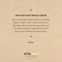 Load image into Gallery viewer, VITAMAN Paw Paw Skin Repair Cream 3.4 fl oz / 100mL

