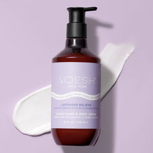 Load image into Gallery viewer, VOESH Vegan Body &amp; Hand Creme - Lavender Relieve 28 Fl.Oz. / 829mL
