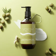 Load image into Gallery viewer, VOESH Vegan Body &amp; Hand Creme - Olive Sensation 28 Fl.Oz. / 829mL

