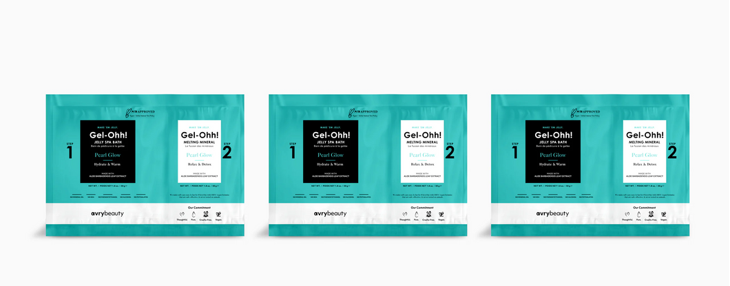 AvryBeauty Gel-Ohh Jelly Spa (Pearl Glow) - 3 Pack