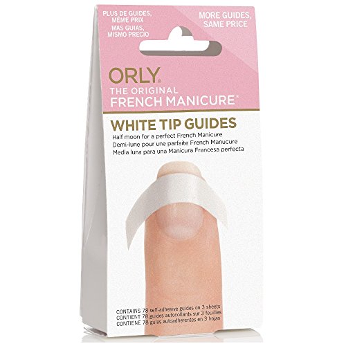 Orly 1/2 Moon Guides Nail Art