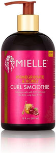 Smoothie boucles à la grenade et au miel Mielle et gel-Ohh Foot Spa Milk &amp; Honey en bonus