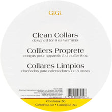Load image into Gallery viewer, GiGi Clean Collars, For 8 oz Warmers, 50 Count
