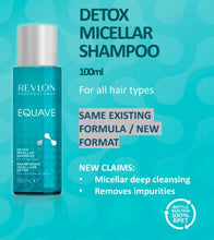 Charger l'image dans la galerie, Shampooing micellaire détoxifiant Revlon Equive 100 ml
