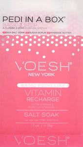 VOESH Pedi In A Box Basic 3 étapes (Recharge de vitamines)