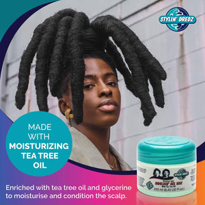 Stylin' Dredz Mouldin' Gel Wax - Dreadlock Gel Wax with Tea Tree Oil - 250 ml