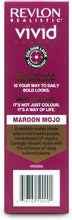 Load image into Gallery viewer, Revlon Realistic Vivid Colour Protein Infused Permanent Color Hair Dye with Color Lock Technology, Maroon Mojo 110ml

