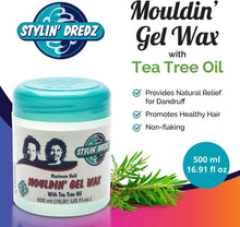 Charger l'image dans la galerie, Cire gel moulant à tenue maximale Stylin' Dredz à l'huile d'arbre à thé - 500 ml
