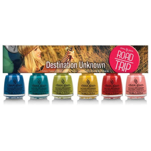 CHINA GLAZE DESTINATION UNKNOWN (6 PC)