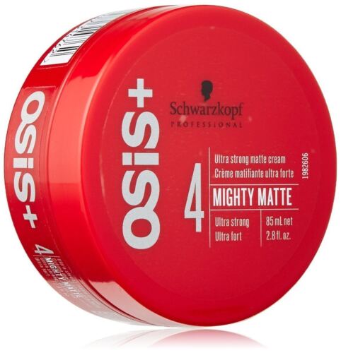 Schwarzkopf Osis+ Mighty Matte Ultra Strong Matte Cream (Ultra Strong), 2.8 ounces