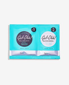 Gel de bain spa Avry Gel-Ohh (arbre à thé et menthe poivrée), paquet de 30