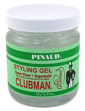 Load image into Gallery viewer, Clubman Super Clear Superhold Styling Gel, 16 oz
