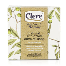 Load image into Gallery viewer, Clere Natural Olive Oil Soap - 200g
