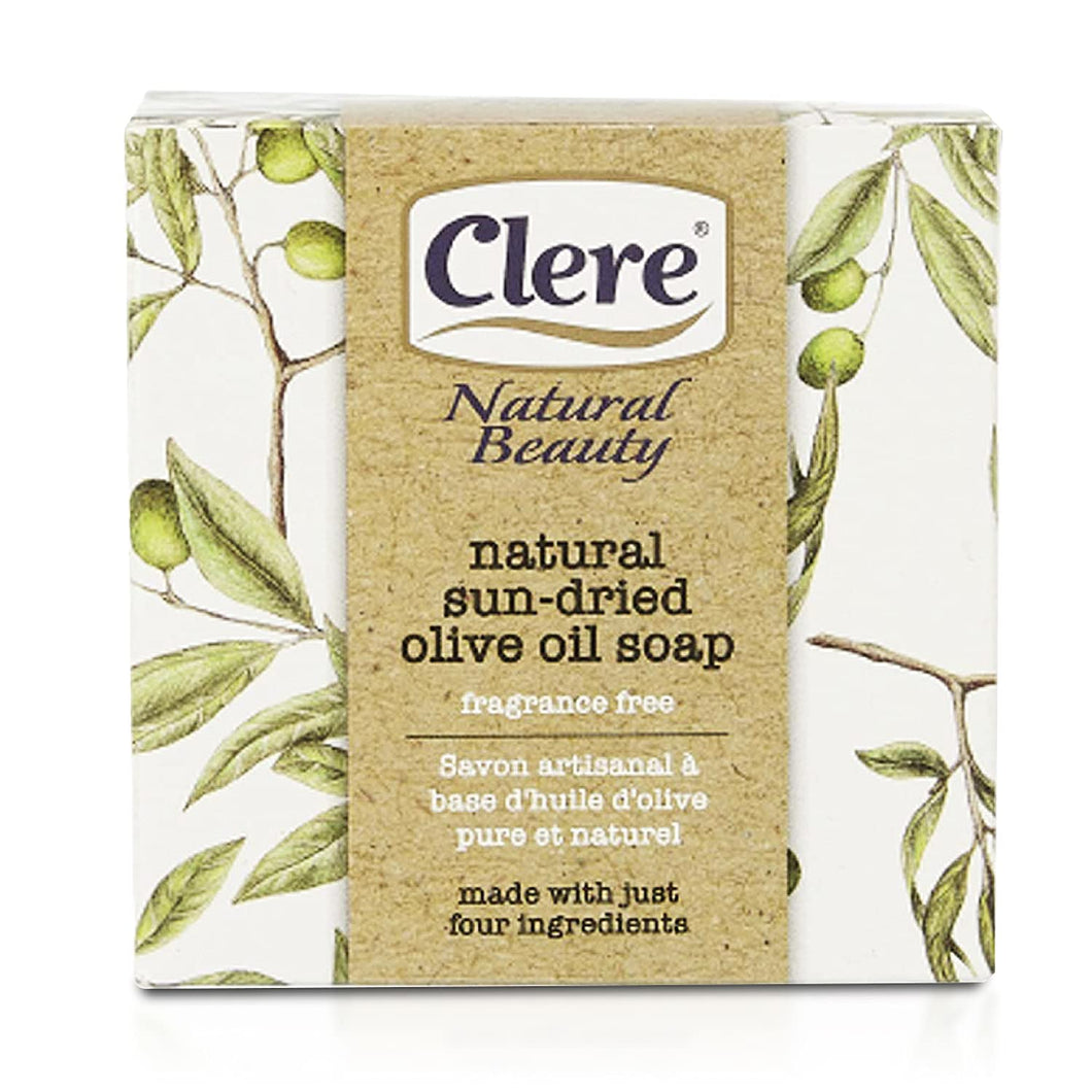 Clere Natural Olive Oil Soap - 200g