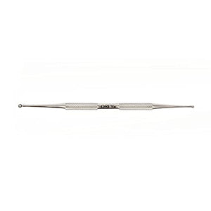 Curette à ongles ORLY | Grattoir à ongles spécialisé pour le nettoyage et la préparation des ongles | Outil à ongles en métal et repousse-cuticules