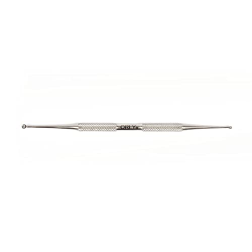 Curette à ongles ORLY | Grattoir à ongles spécialisé pour le nettoyage et la préparation des ongles | Outil à ongles en métal et repousse-cuticules
