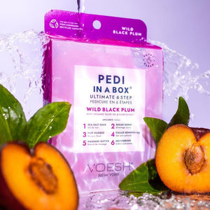 VOESH PEDI IN A BOX ULTIMATE 6 ÉTAPES - Prune noire sauvage