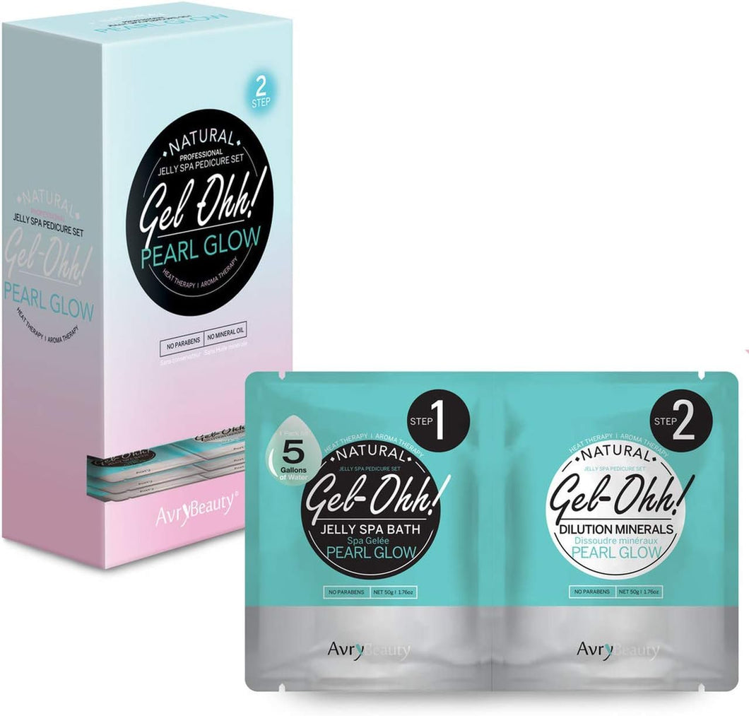 Gel de bain spa Avry Gel-Ohh Jelly (éclat nacré), paquet de 30