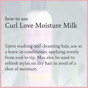 Lait hydratant Curl Love de Camille Rose Naturals, 227 ml