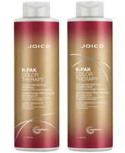 Load image into Gallery viewer, JOICO K-PAK COLOR THERAPY SHAMPOO &amp; CONDITIONER 1L DUO
