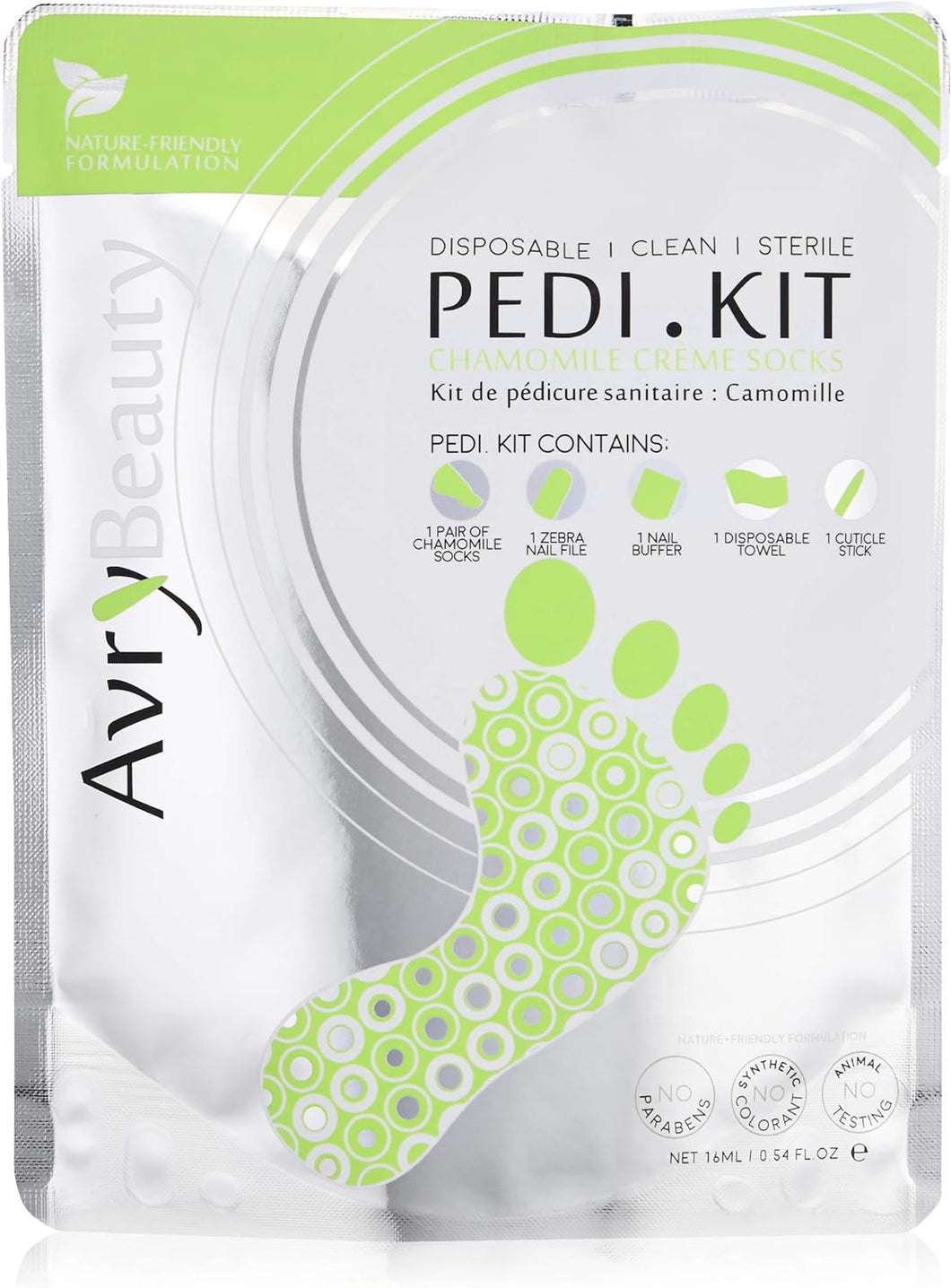 Kit de pédicure tout-en-un AvryBeauty - Camomille