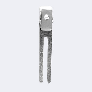 Pinces métalliques à double pointe BabylissPRO, 100/boîte - BESDC1UC