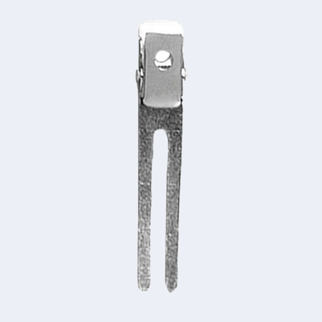 Pinces métalliques à double pointe BabylissPRO, 100/boîte - BESDC1UC