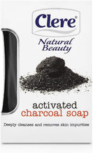 Charger l&#39;image dans la galerie, Savon au charbon actif CLERE Natural Beauty - 150 g
