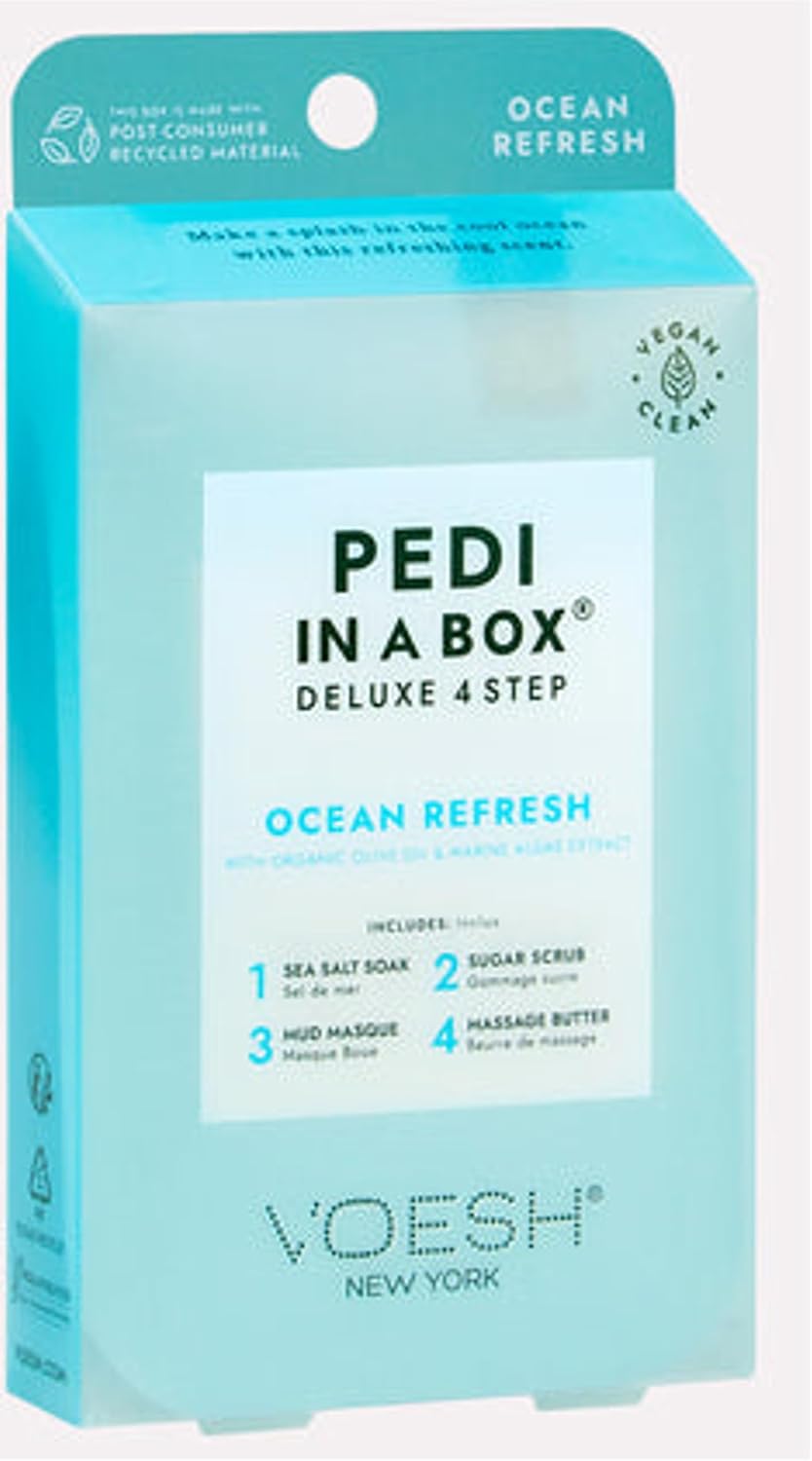 VOESH Pedi In A Box 4 étapes (Ocean Refresh)
