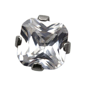 SYSTEM 75 7514-3475 4X4MM CZ TIFF. PRINCESS W/G 14K