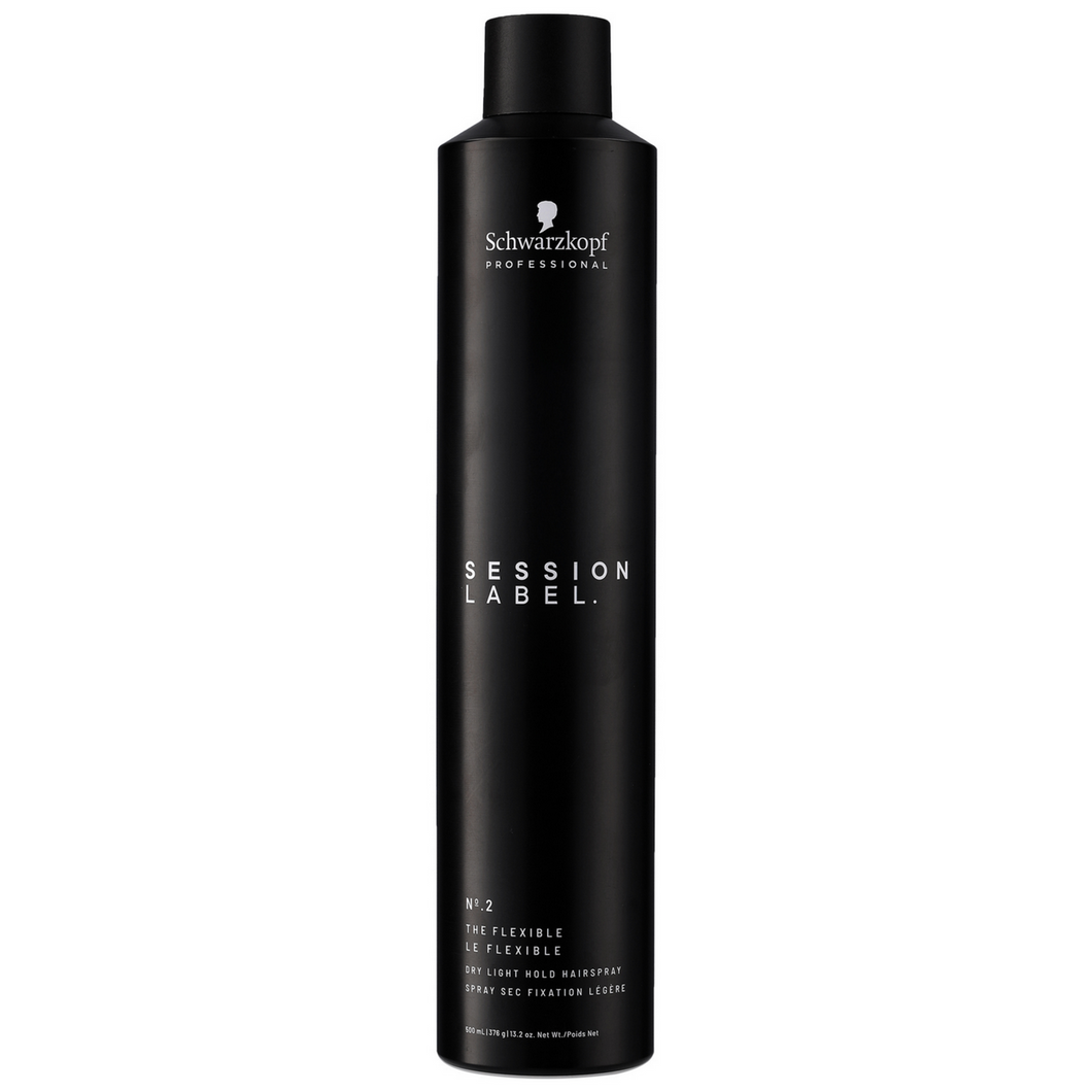 Schwarzkopf SESSION LABEL THE FLEXIBLE DRY LIGHT HAIRSPRAY 500ML