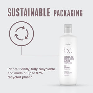 Schwarzkopf BC DEEP CLEANSING Shampoo 1L