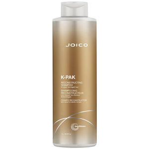 JOICO K-PAK RECONSTRUCTING SHAMPOO & CONDITIONER 1L DUO